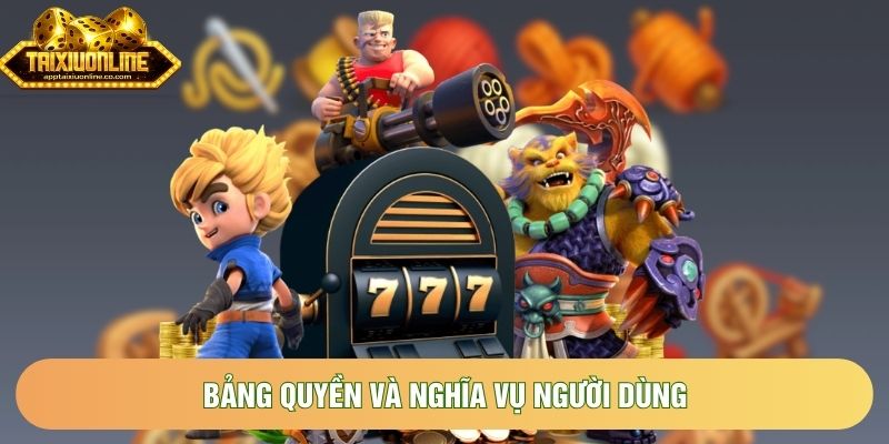 Bảng quyền và nghĩa vụ người dùng Bảng quyền và nghĩa vụ người dùng